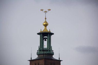 İsveç 'teki Stockholm şehri manzarası