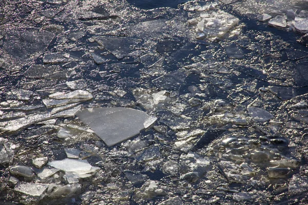 Кубики Льда Земле Лицензионные Стоковые Фото