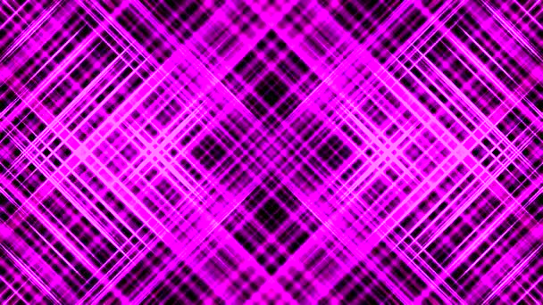 Абстрактний Фіолетовий Гламурний Фон Роздільна Здатність Фіолетові Неонові Вогні Петлі — стокове відео