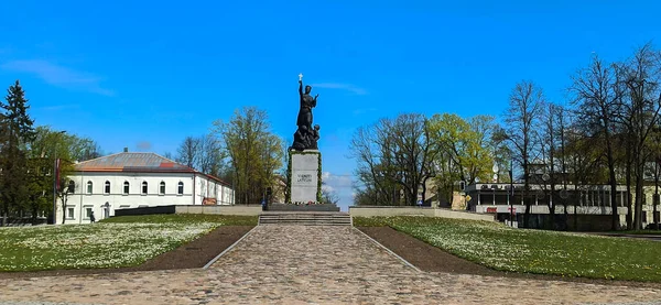 Rezekne Latvia May 2020 United Latvia Monument Lett Felszabadulás Emlékműve — Stock Fotó