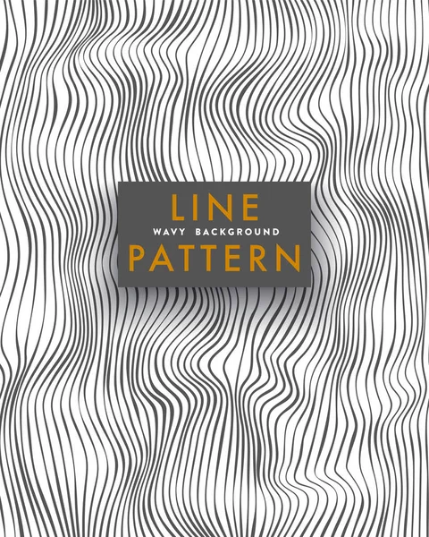 波状のライン パターン — ストックベクタ
