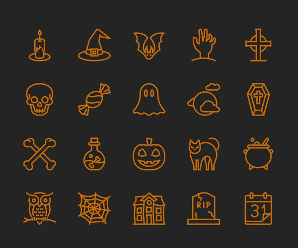 Cadılar Bayramı simgeleri, Monoline konsepti