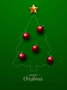 Christmas Tree. Vector Illustration. vector Christmas Tree. Vector Illustration. vector