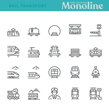Demiryolu Taşımacılık Simgeleri, Monoline conceps