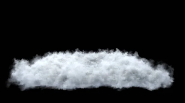 배경에 분리되어 공해는 구름처럼 보인다 — 스톡 사진