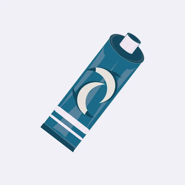 Трубка с логотипом синего дельфина современный изолированный абстрактный иллюстрационный светлый векторный фон — стоковый вектор