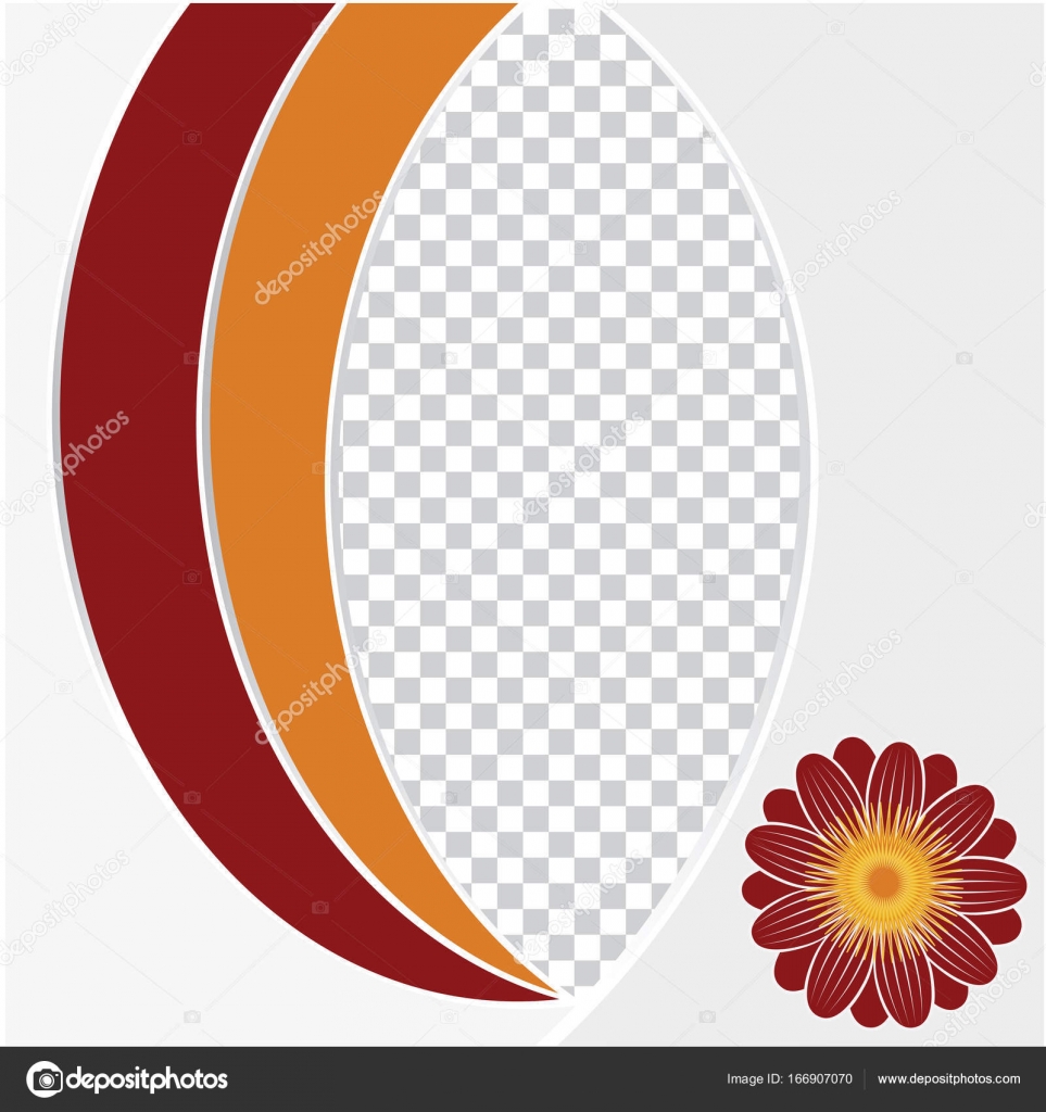 Sfondo decorativo colorato elementi grafici nello spazio vuoto centro per informazioni fiore originale arte creativa vettoriale moderno