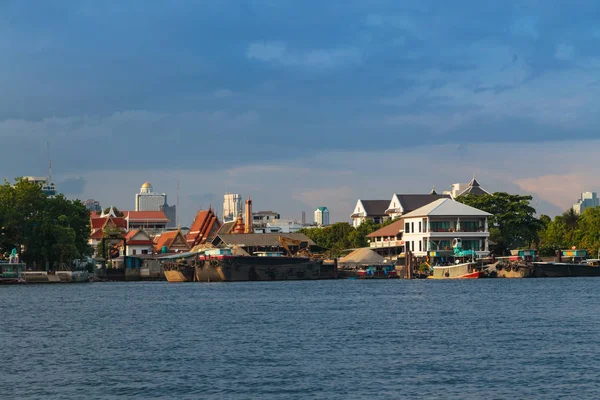 Chao phraya-floden — Stockfoto