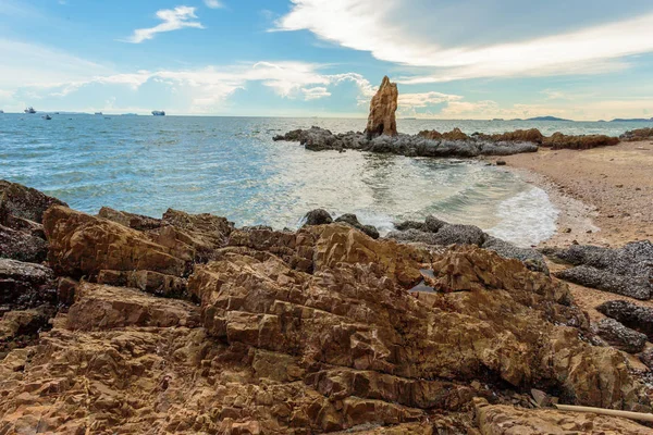 A bela praia — Fotografia de Stock