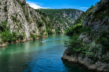 Kanyon Matka aracılığıyla Motorlu tekne