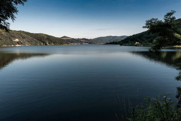 Spokojne jezioro Celije w Serbii — Zdjęcie stockowe