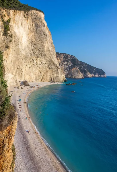 Porto katsiki strand in lefkada, griechenland — Stockfoto