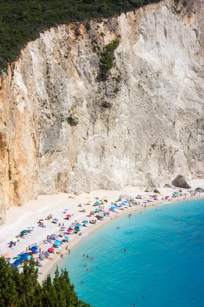 Porto Katsiki beach in Lefkada, Greece — Stock Photo, Image