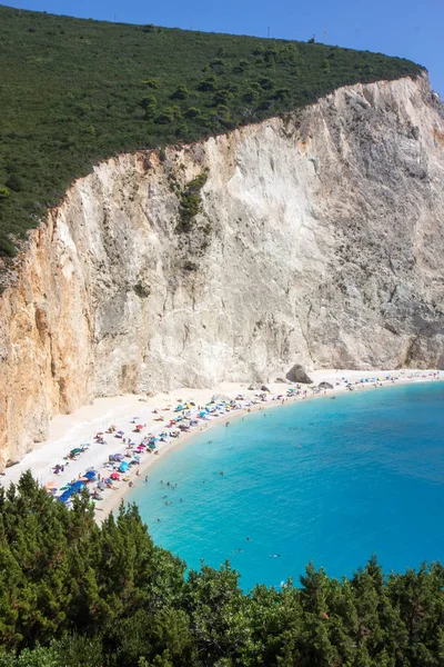 Porto Katsiki beach in Lefkada, Greece — Stock Photo, Image