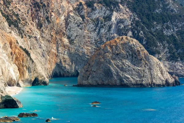 Porto Katsiki beach in Lefkada, Greece — Stock Photo, Image