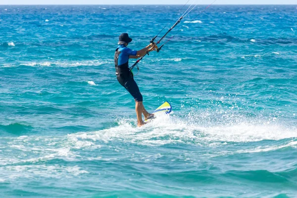 Cometa surfista en acción — Foto de Stock