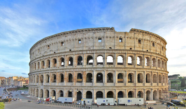 The Colosseum could hold, it is estimated, between 50,000 and 80,000 spectators.
