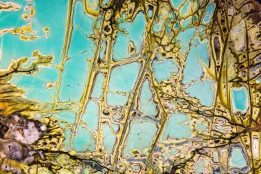 Variscite mineral Utah üzerinden