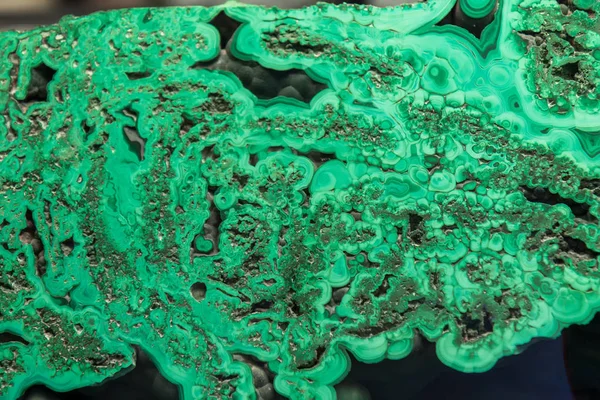 Detail of green Malachite — Stock Photo, Image