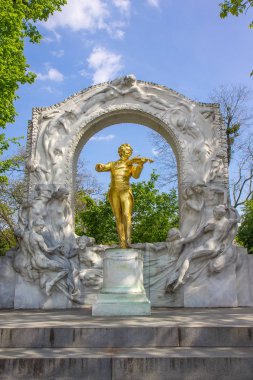 Heykel Johan Strauss'un Viyana, Avusturya