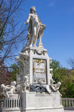 Mozart heykel Viyana, Avusturya