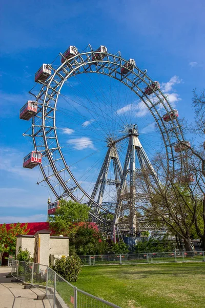 Ferris Wheel Prater Park Vienna Austria — Stock Photo, Image