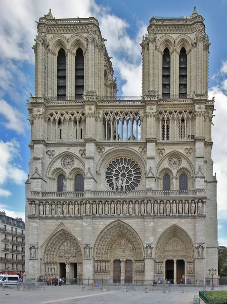Notre-Dame Cathedral in Paris, France. — Stock Photo, Image