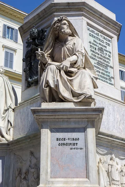 Sütun Immaculate Conception, Roma, İtalya — Stok fotoğraf