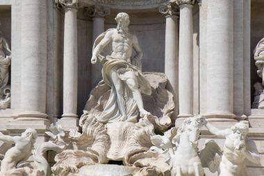 Ayrıntı Trevi Fountain Roma, İtalya