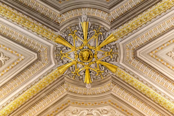 Plafond Vaticaanse Musea Italië — Stockfoto