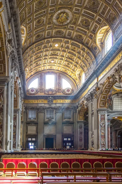 Basílica São Pedro Vaticano Roma Itália — Fotografia de Stock