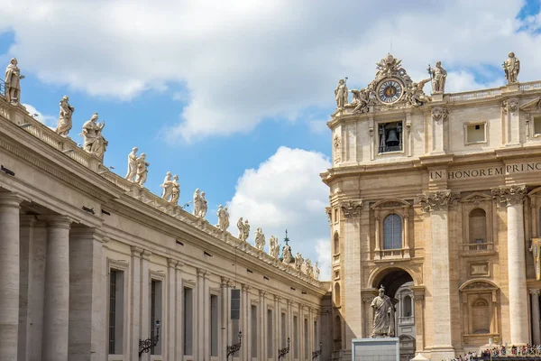 Basilika Des Heiligen Peter Ist Eine Italienische Renaissance Kirche Vatican — Stockfoto