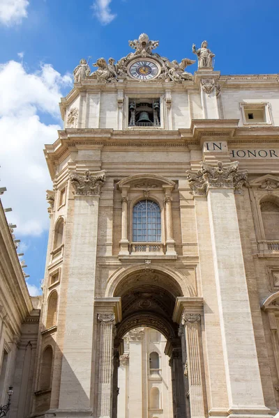 Basilika Des Petrus Kirche Der Vatikanischen Stadt Rom — Stockfoto