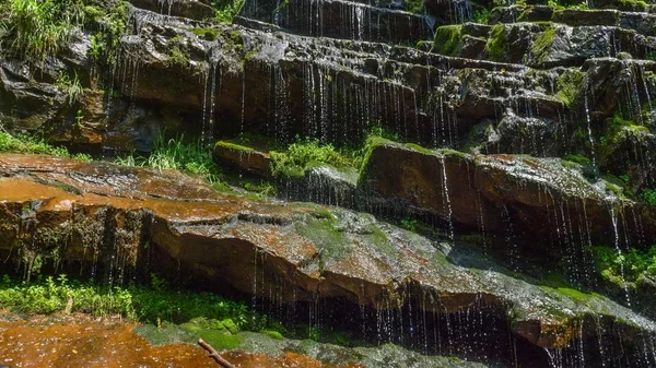 Blick Auf Die Wasserfälle Topli Serbia — Stockfoto