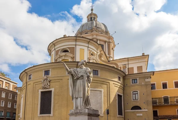 Basílica Los Santos Ambrosio Carlos Corso Roma — Foto de Stock