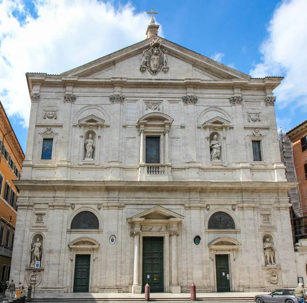 Kirche Des Ludwig Von Frankreich Rom Italien — Stockfoto