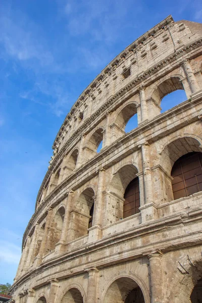Parte Dell Anfiteatro Del Colosseo Romano Roma — Foto Stock