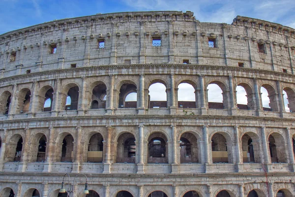 Part Roman Colosseum Amphiteater Rome Italy — Stock Photo, Image