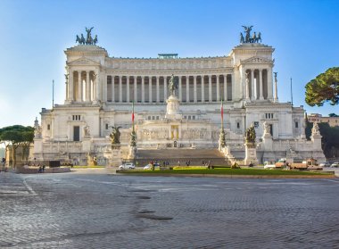 Il Vittoriano'ya - Ulusal Anıt Roma Victor Emmanuel II,