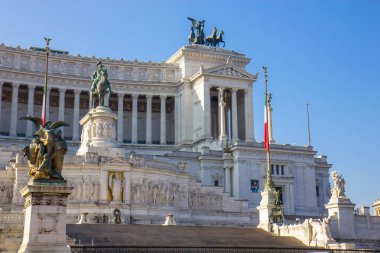 Il Vittoriano'ya - Ulusal Anıt Roma Victor Emmanuel II,