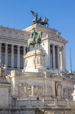 Il Vittoriano'ya - Ulusal Anıt Roma Victor Emmanuel II,