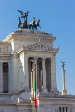 Il Vittoriano'ya - Ulusal Anıt Roma Victor Emmanuel II,