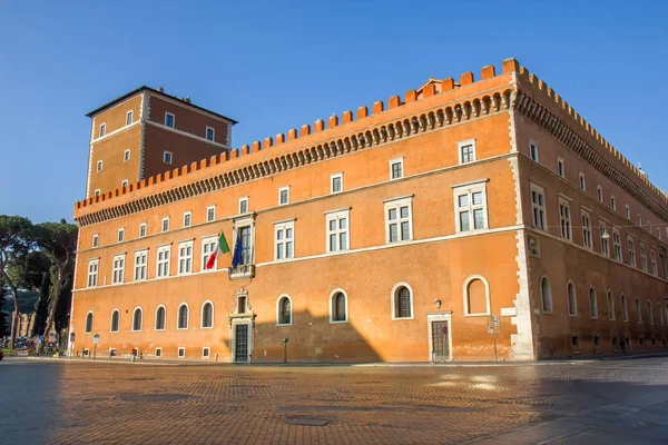 Палаццо Венеция, Рим, Италия — стоковое фото