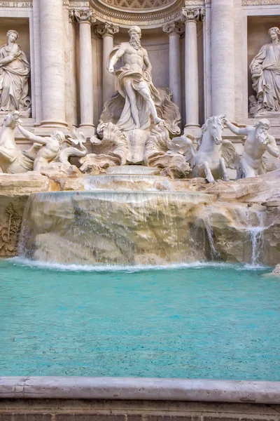 Fontanna trevi w Rzymie, Włochy — Zdjęcie stockowe
