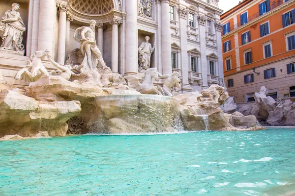 Trevi springvand i Rom, Italien - Stock-foto