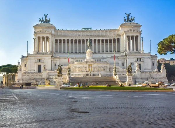Il Vittoriano - National Monument till Victor Emmanuel Ii i Rom, — Stockfoto