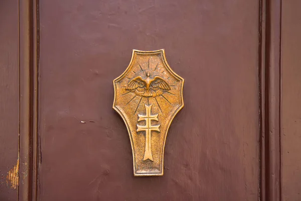 Door knocker - Rom, Italien — Stockfoto