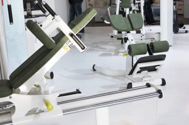 Hastanede fizyoterapi aletleri.