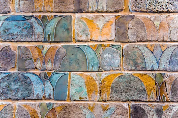 Старий перський кам "яний мур — стокове фото