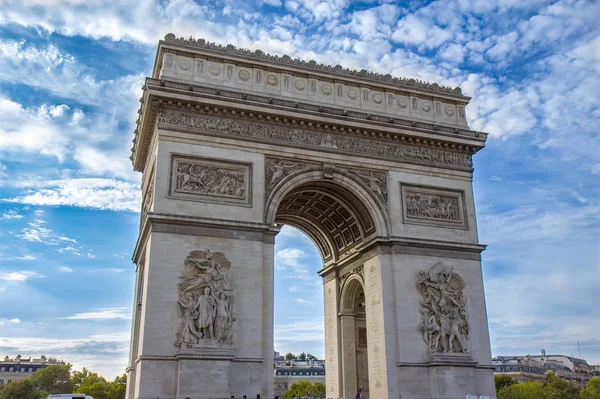 Arco triunfal en París —  Fotos de Stock